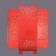 Folding box "red with white", 31.2 x 25.6 x 16.1 cm