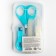Child care set, 4 items, turquoise color