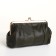 Cosmetic bag, 2 departments, outer pocket, gray color
