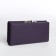 Women's wallet on magnet, purple color