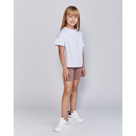 T -shirt Children's Minaku: Basic Line Kids Color White, Height 122-4