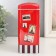 Piggy bank Metal "Postal stamps" mix 16x7x7 cm