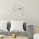 Walls Wall Interior, 3D "Rays", silent, sticker, large, D-40 cm