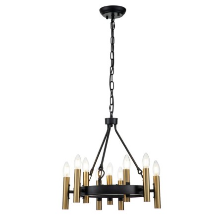 Suspended Indigo lamp, 13009/9p Black. 9x40W, E14, 460x460x445/1245 mm