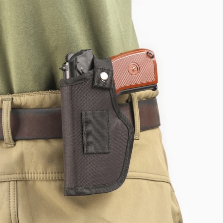 Universal holster "Attack" with a bracket, black