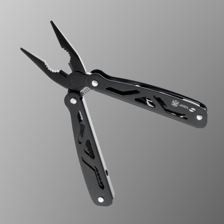 Stinger multitule with a nylon cover, 12 functions, steel, aluminum, black-2