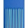 Candles for the cake "Royce", 12 pcs, blue metallic