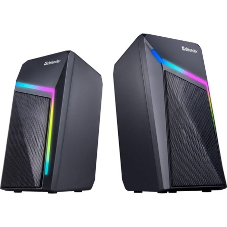 Computer speakers 2.0 Defender Stellar, 2x3, 3.5 mm, black-4