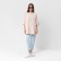 Women's T-shirt MIST BASE, S-M size, beige color
