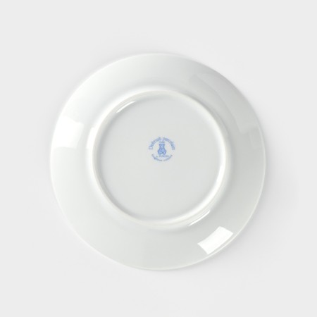 Porcelain plate Infinity, d = 17.5 cm, orange-3