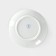 Porcelain plate Infinity, d = 17.5 cm, orange