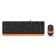 Keyboard + Mouse A4Tech FSTYLER F1010 CLAV: Black/Orange Mouse: Black/Orange USB Mult 103388