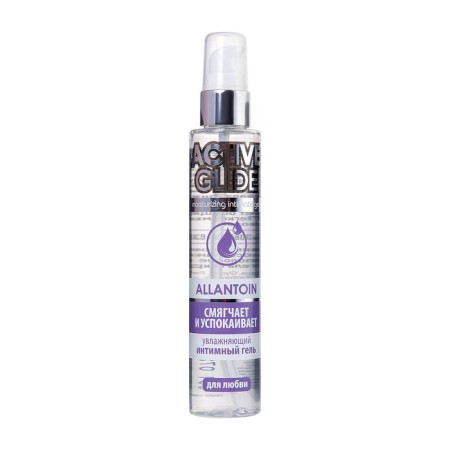 Moisturizing intimate gel Active Glide Allantoin, 100 g-1