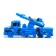 A set of robots "Military equipment", 5 items, gather in 1 robot