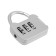 Castle of hinged code tundra ZK001, Gray