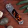 Automatic knife, folding "king" steel - 420, handle - plastic, 21 cm