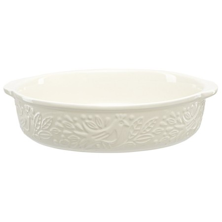 Liberty Jones Birds of Paradise, D = 33 cm baking, cream color
