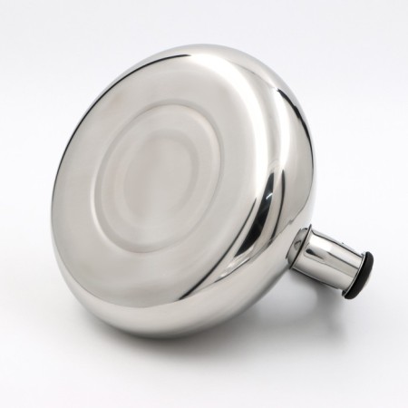 A kettle with a stainless steel stainless steel “shine”, 2.8 liters, chrome -colored color-3