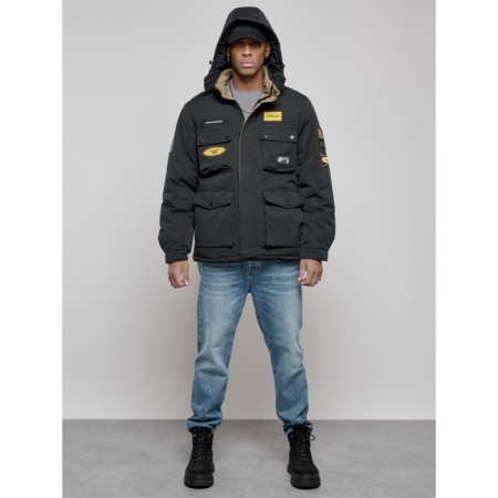 Male Winter jacket, size 56, black color-11