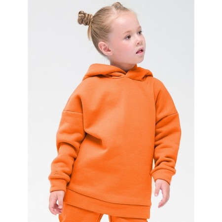 Children's sweatshirt, height 98 cm, orange color-1