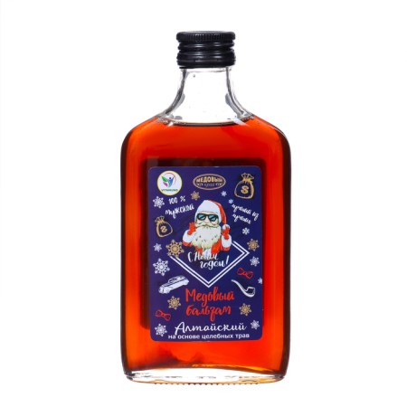 New Year's honey balm Altai "Male", 2 pcs 250 ml-3