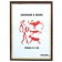 Photo frame 30x40 281g white with gold (plastic screen)