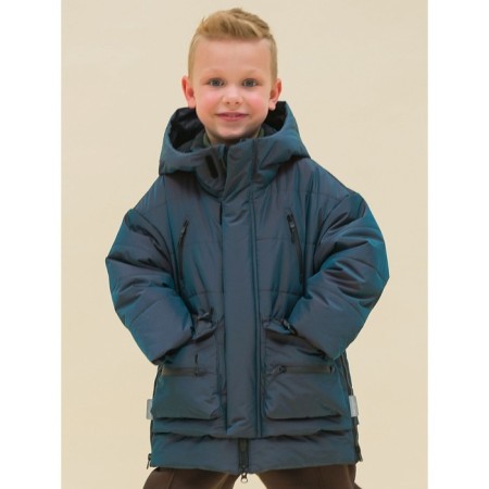 Jacket for boys, height 92 cm, black color-1
