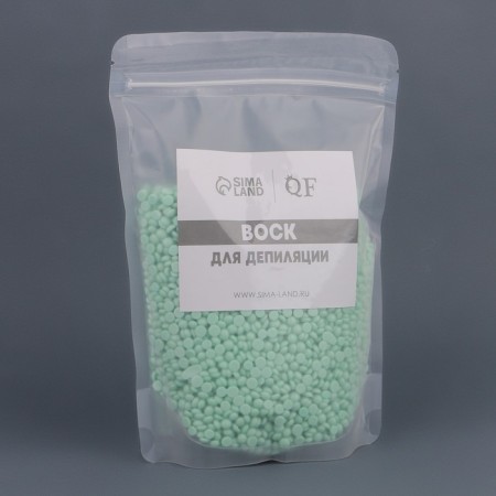 Wax for depilation, film, in granules, 500 gr, green color-5