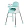 Biscuit feeding chair, blue color