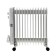CENTEK CT-6208 heater, oil, floor, 2500 W, 25 m², 13 sections, white