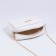Bag Cross-Bodi with a zipper, white color