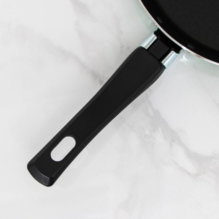Pancake pan Candy Green Grass, D = 22 cm, plastic handle, anti -stick coating, green color-3