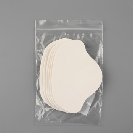 A set of patch for repairing shoes, leatherette, adhesive, 6 pcs, white color, white-8