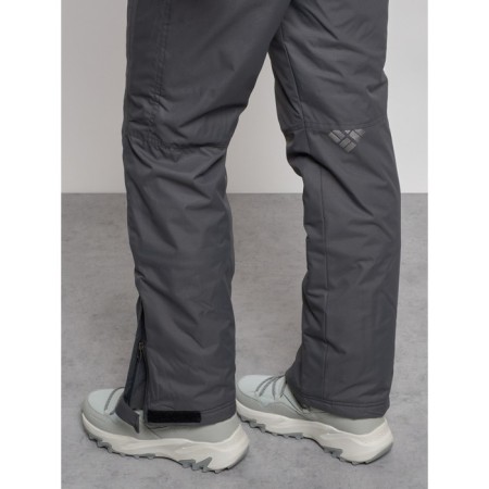 Semi -combinezone female ski insulated, size 44, gray color-13