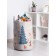 Basket for toys "Gnomes decorate a Christmas tree, size 35x50 cm