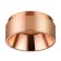 Decorative ring Konstri, color copper