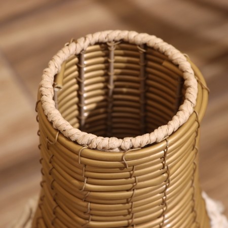 Vase wicker, floor 27x27x50 cm-1