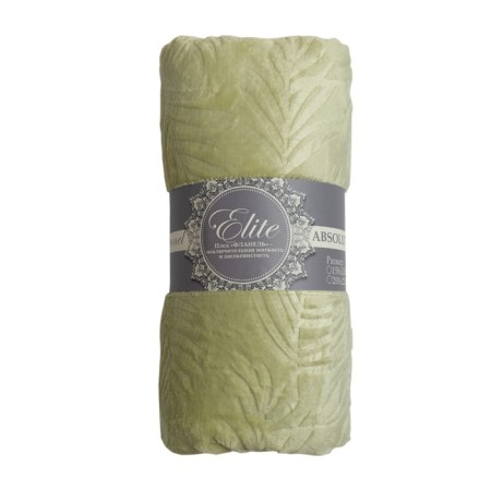 Texrepublic blanket, size 200x220 cm, green color-1