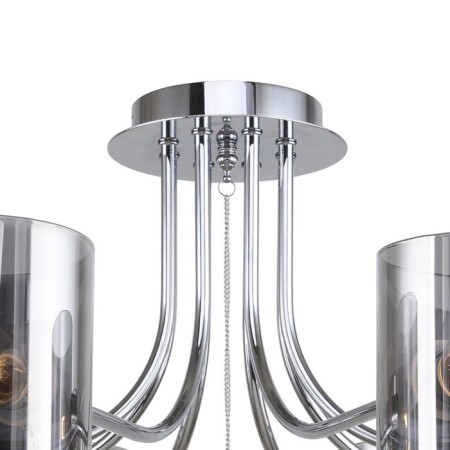 Ceiling lamp 8x40W E14, size 80x80x42 cm-6