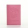 Cover for passport, pink color