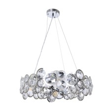 Suspended chandelier Arte Lamp Sarah A1062SP-6CC, E14, 6x40 W, 54x54x16 cm, chrome