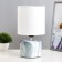 Safari KEMBLE LAMPLE E27 40W white and white 12.5x12.5x29 cm Risalux