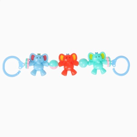 Stretching to a stroller/crib "Elephant", 3 toys, color mix, crush me-13