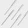 Needles for household sewing machines, universal, No. 90/14, 5 pcs