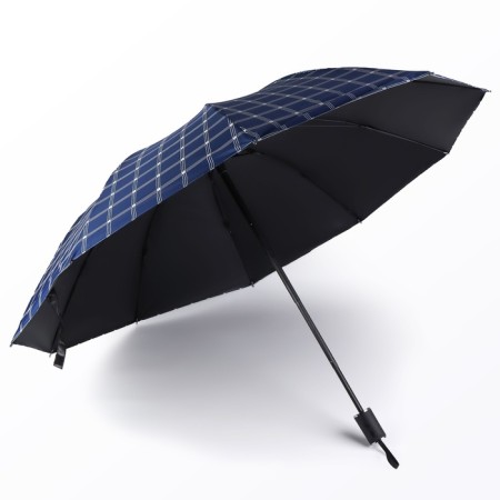 Mechanical “Cage” umbrella, Eponge, 4 additions, 10 spokes, r = 57 cm, color mix-2