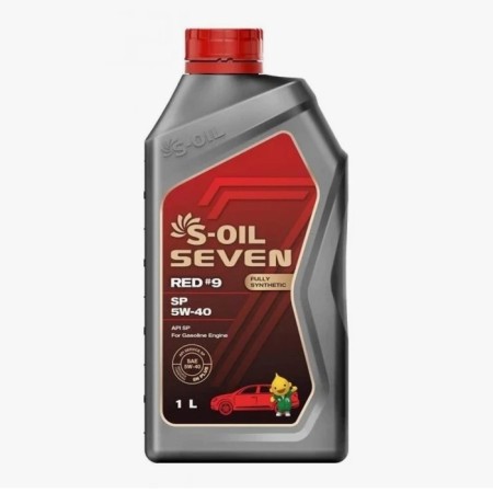 Motor oil S-Oil Red #9, 5W-40, SP, synthetic, 1 liter