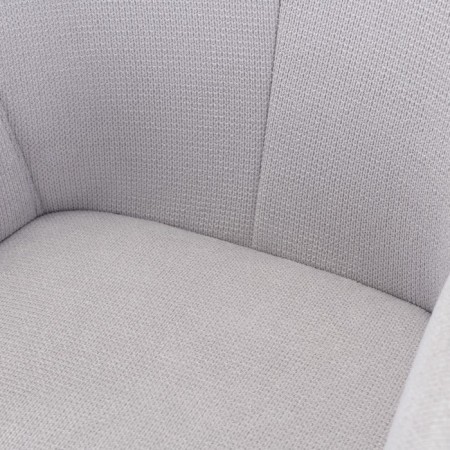 Aline chair, 550 × 700 × 830 mm, Shenill, light gray color-6
