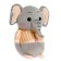 Soft toy "Elephant in Pants", Mix Colors