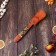 Musical instrument tree "Castanet with a pattern" 4x5x23 cm