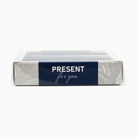 Box for 9 sweets with cells "Gift", 14.5 x 14.5 x 3 cm-1